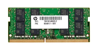 854917-001 - HP 16GB DDR4-2133MHz PC4-17000 CL15 260-Pin SoDimm Memory Module