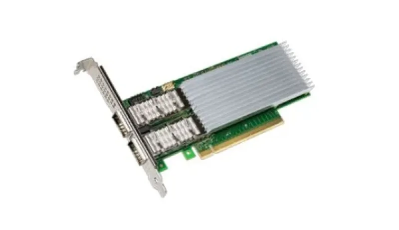 Dell 85F8F E810-CQDA2 2-Ports 100GbE QSFP28 PCI Express 4.0 x16 Low Profile Ethernet Network Adapter