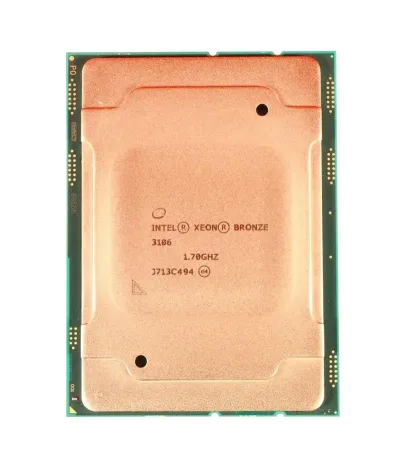 860651-L21 - HP 1.70GHz 11MB L3 Cache Socket FCLGA3647 Intel Xeon Bronze 3106 8-Core Processor