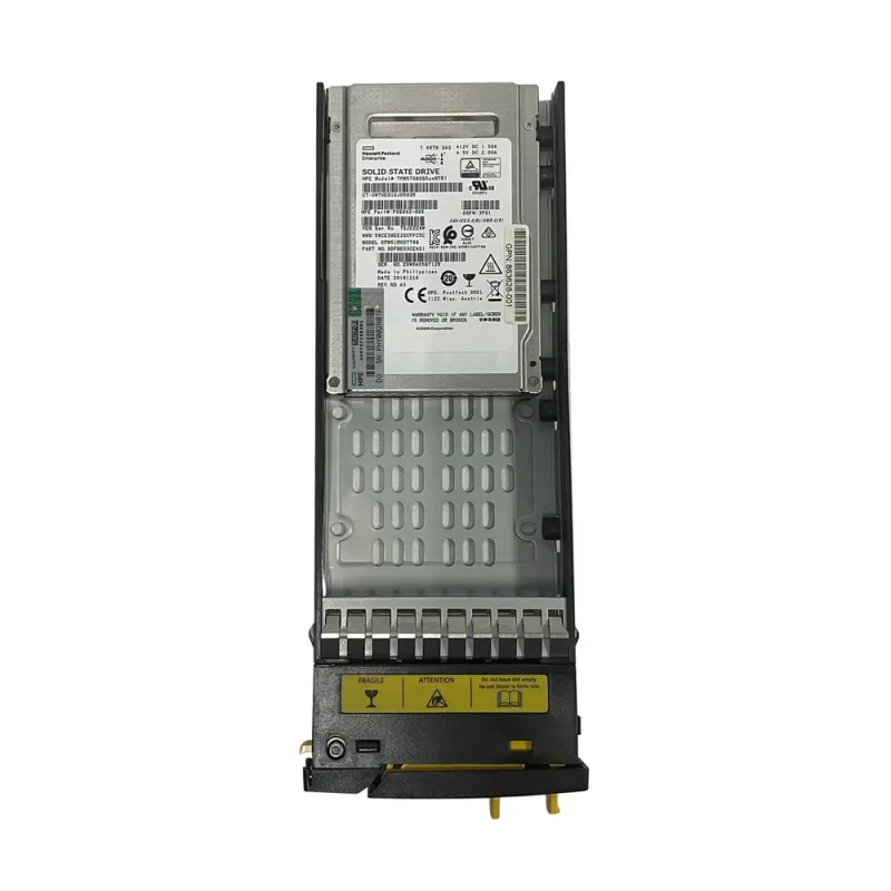 HPE 863628-001 7.68TB SAS 12Gb/s 2.5-inch Solid State Drive For 3PAR StoreServ 8000. In Stock