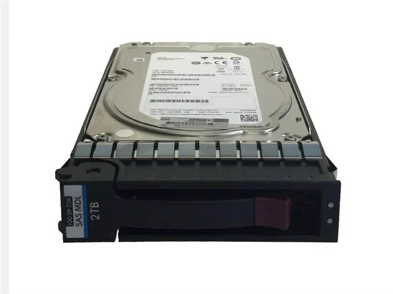 864917-001 - HP 2TB 7200RPM SAS 12Gb/s Hot-Swappable 3.5-inch Hard Drive for Gen9 Server