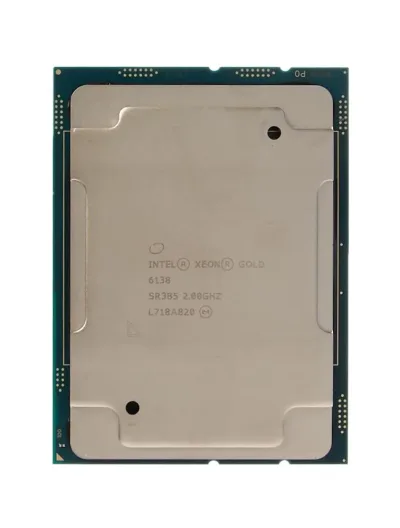 866552-B21 - HP 2.0GHz 10.4GT/s UPI 27.5MB L3 Cache Socket FCLGA3647 Intel Xeon Gold 6138 20-Core Processor