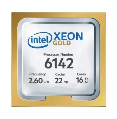 866558-L21 - HP 2.60GHz 10.4GT/s UPI 22MB L3 Cache Socket FCLGA3647 Intel Xeon Gold 6142 16-Core Processor
