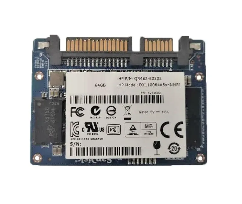 866840-B21 - HP 64GB SATA 3Gb/s Solid State Drive