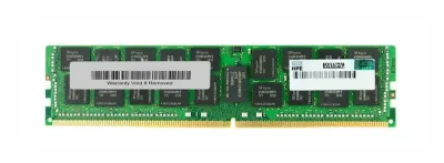 867286-001 - HP 64GB DDR4-2400MHz PC4-19200 ECC Registered CL17 288-Pin Load Reduced DIMM 1.2V Quad Rank Memory Module