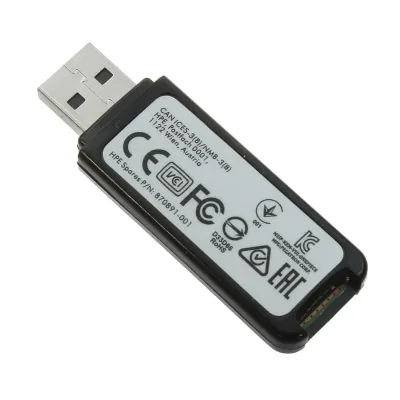 870891-001 - HP 8GB Micro SD EM Dual USD to USB Dongle Key V3