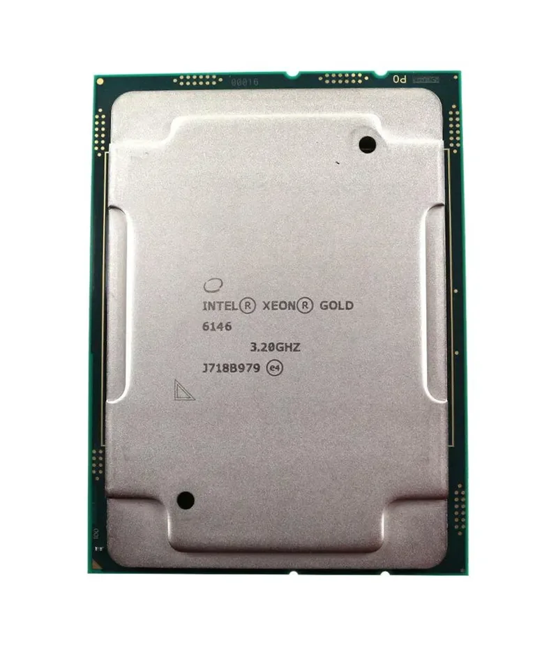872136-B21 - HP 3.20GHz 24.75MB L3 Cache Socket FCLGA3647 Intel Xeon Gold 6146 12-Core Processor