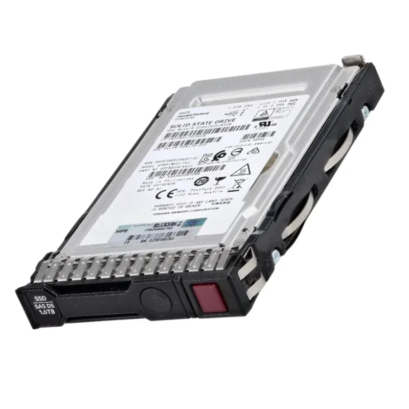 HPE 872388-007 HPE 800GB 3.5in LFF SAS 12G Mixed Use SSD with LPC tray and digitally signed firmware for ProLiant servers