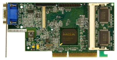 873-03 - Matrox 8MB VGA AGP Video Graphics Card