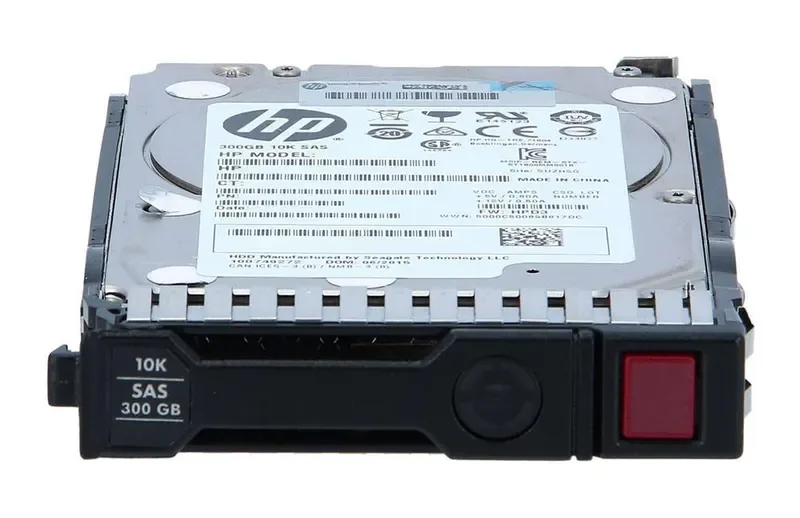 873034-001 - HP 300GB 10000RPM SAS 12Gb/s Dual Port Hot-Swappable 2.5-inch Hard Drive