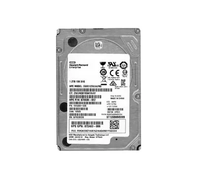 876938-002 HP 1.2TB 10000RPM SAS 12Gb/s 2.5-inch Hard Drive
