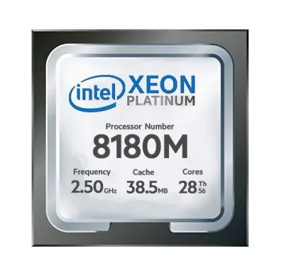878159-L21 - HP 2.50GHz 3 UPI Links 38.5MB L3 Cache Socket FCLGA3647 Intel Xeon Platinum 8180M 28-Core Processor Kit for ProLiant DL580 Gen10