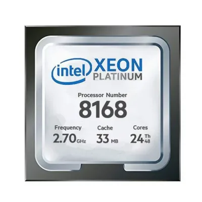 878665-B21 - HP 2.70GHz 10.4GT/s UPI 33MB L3 Cache Socket FCLGA3647 Intel Xeon Platinum 8168 24-Core Processor