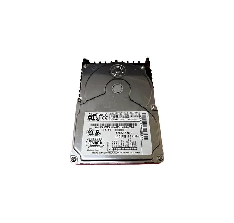 87PMU - Dell 9.1GB 10000RPM Ultr160 SCSI 68-Pin 2MB Cache 3.5-inch Hard Drive