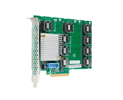 881101-B21 - HP 24-Port 12Gb/s SAS Expander Card with Cable for ProLiant DL580 G10 Server