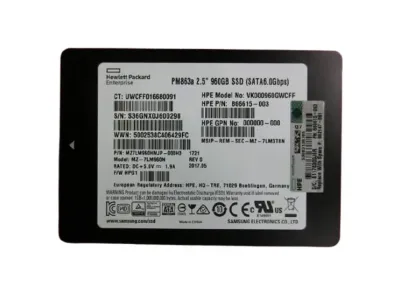 882147-001 - HP 960GB SATA 6Gb/s 2.5-inch Read Intensive Solid State Drive