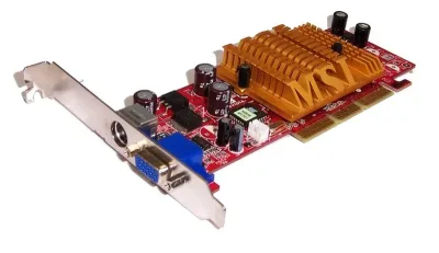 8936-640 - MSI Nvidia GeForce MX 4000 64MB DDR AGP 8x Video Graphics Card