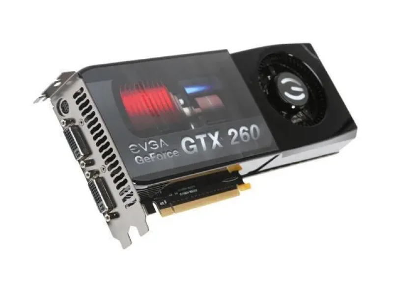 896-P3-1250-B1 - EVGA GeForce GTX 260 Core 216 896MB 448-Bit DDR3 PCI Express 2.0 x16 Dual DVI/ HDMI/ HDTV-out Video Graphics Card