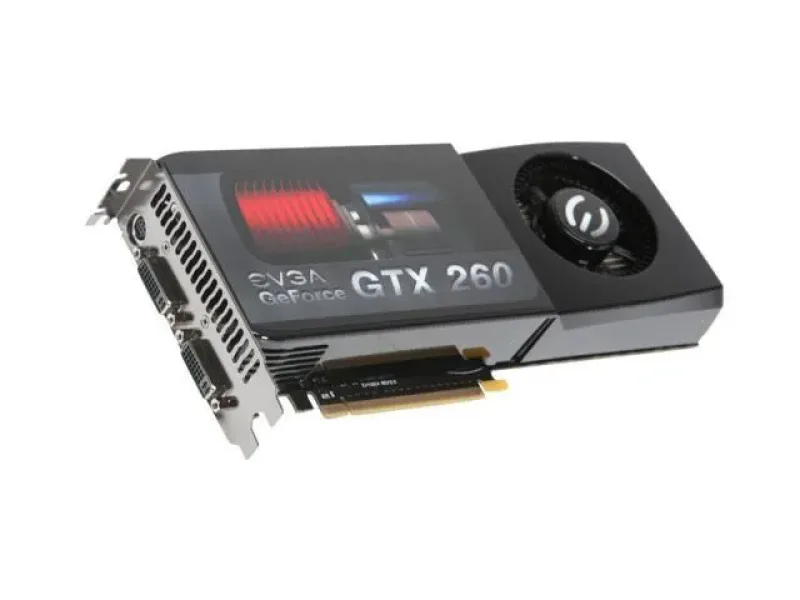 896-P3-1257-TR - EVGA GeForce GTX 260 Core 216-55nm SuperClocked 896MB DDR3 PCI Express Dual DVI Video Graphics Card