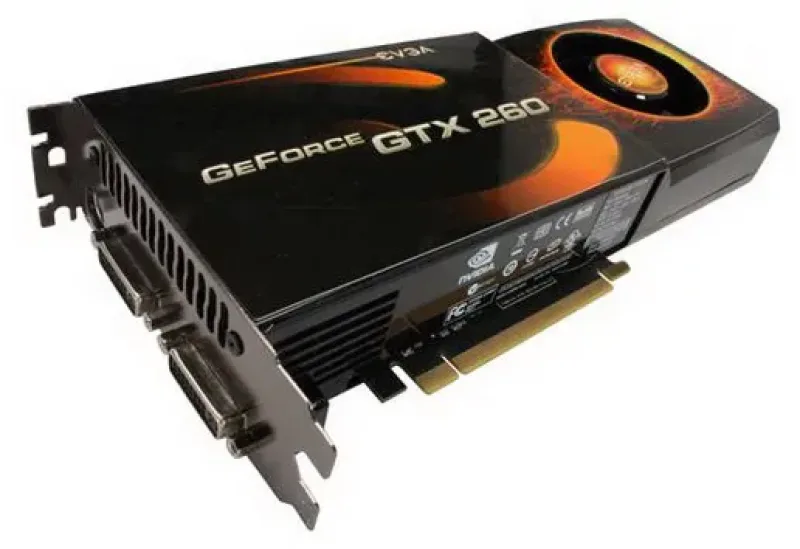 896-P3-1262-TR - EVGA GeForce GTX 260 896MB 448-Bit GDDR3 PCI Express 2.0 x16 HDCP Ready/ SLI Supported Video Graphics Card