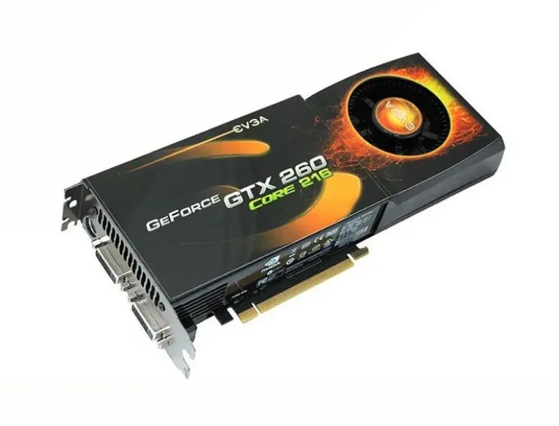 896-P3-1265-KR - EVGA GeForce GTX 260 Core 216 896MB DDR3 PCI Express Dual DVI/ HDCP Support Video Graphics Card