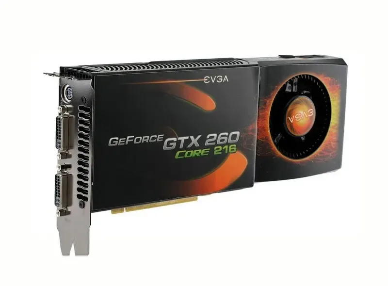 896-P3-1267-A1 - EVGA GeForce GTX 260 Core 216 SuperClocked 896MB DDR3 PCI Express Dual DVI Connector Video Graphics Card
