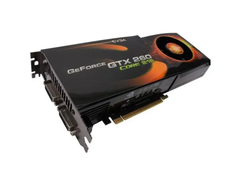 896-P3-1267-KR - EVGA GeForce GTX 260 Core 216 SuperClocked 896MB DDR3 PCI Express Dual DVI Connector Video Graphics Card