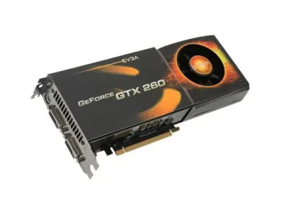 896P31262AR - EVGA GeForce GTX 260 SuperClocked 896MB 448-Bit GDDR3 PCI Express 2.0 x16 HDCP Ready/ SLI Supported Video Graphics Card