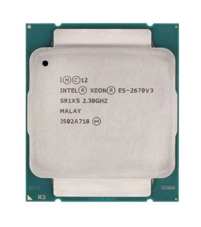89P7F - Dell 2.30GHz 9.6GT/s QPI 30MB SmartCache Socket FCLGA2011-3 Intel Xeon E5-2670V3 12 Core Processor