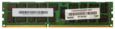 89Y1292 - IBM 8GB DDR3-1333MHz PC3-10600 ECC Registered CL9 240-Pin DIMM Dual Rank Memory Module