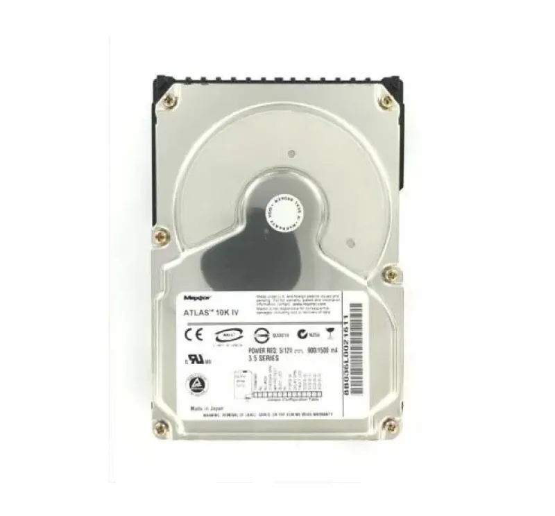 8B036L0021611 - Maxtor 36GB 10000RPM SCSI 68-Pin 3.5-inch Hard Drive
