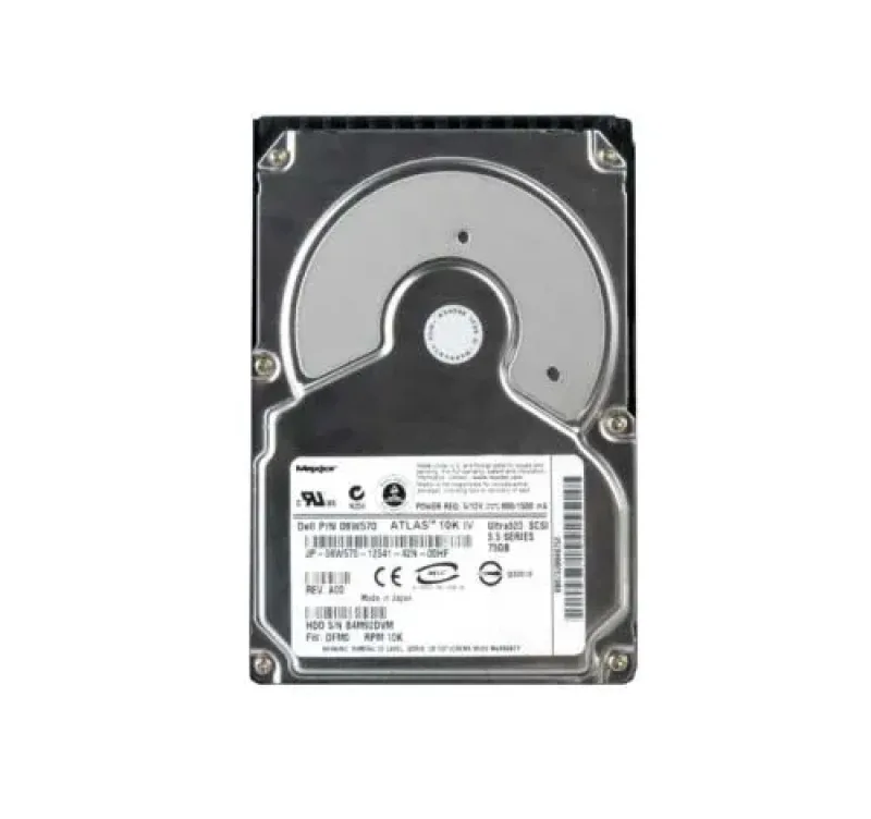 8B073J004075F - Maxtor Atlas 10K IV 73.5GB 10000RPM Ultra-320 SCSI 80-Pin 8MB Cache 3.5-inch Hard Drive