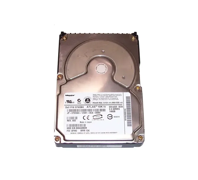 8B146J008075G - Maxtor Atlas 10K IV 147.1GB 10000RPM Ultra-320 SCSI 80-Pin 8MB Cache 3.5-inch Hard Drive