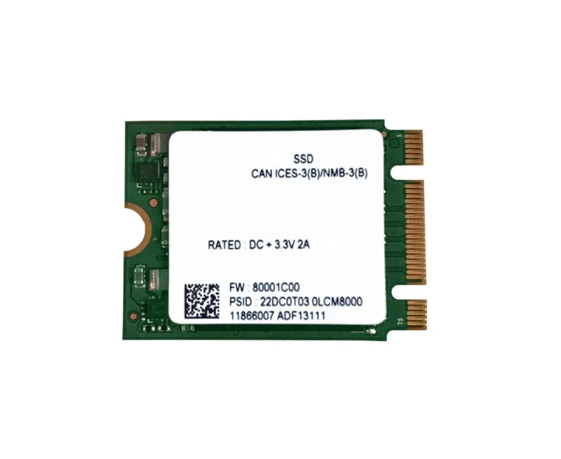 Dell 8C3CP 512GB PCI Express 3.0 NVMe M.2 2230 Solid State Drive . In Stock