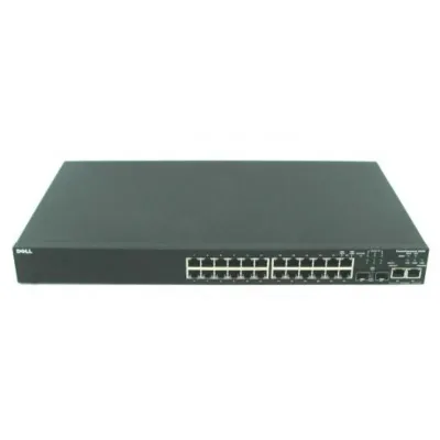 8H409 - Dell PowerConnect 3424 24 x Ports 10/100Base-T Managed Fast Ethernet Network Switch