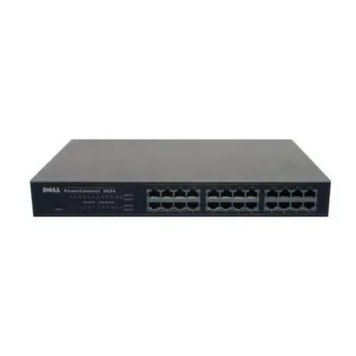 8H417 - Dell PowerConnect 2024 24 x Ports 10/100Base-T Fast Ethernet Rack-Mountable Ethernet Switch