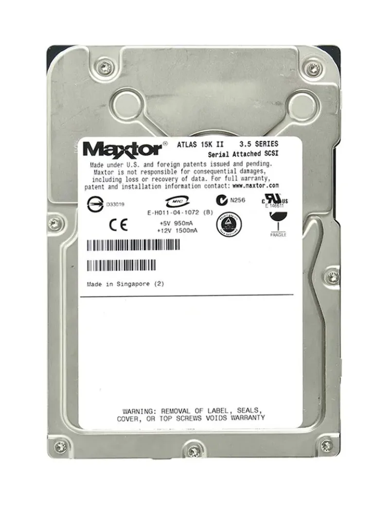 8K147S0 - Maxtor Atlas-2 147GB 15000RPM 16MB Cache 3.5-inch SAS Hard Drive
