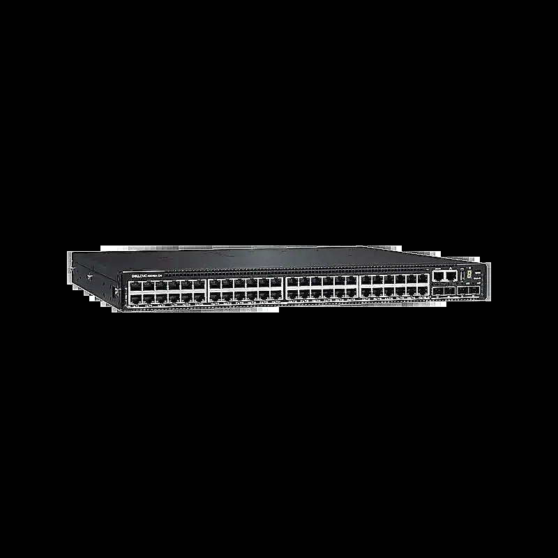 Dell 8NWHO PowerSwitch 48-Ports 2.5GBase-T RJ45 4-Ports SFP28 2-Ports QSFP+ Layer 3 Managed 1U Network Switch