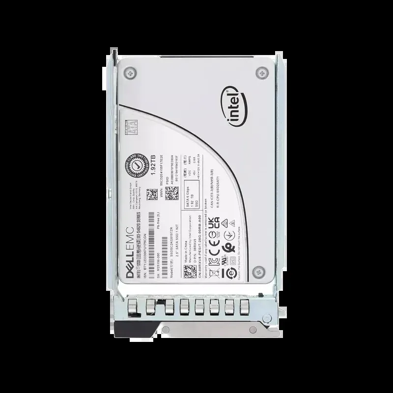 Dell 8RXV5 Dell 08RXV5 / 8RXV5 1.92TB Triple-Level Cell SATA 6Gb/s Hot-Pluggable Mixed Use 512e 2.5-Inch Solid State Drive with Tray for PowerEdge Server Gen14/15