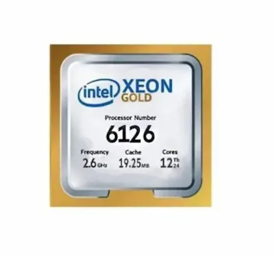 8Y11Y - Dell Intel Cpu Xeon Gold 6126 2.60Ghz Processor