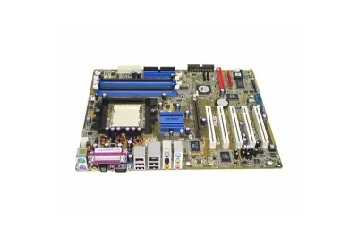 90-M9L0A1-G0EAY - ASUS A8V Deluxe Desktop Board VIA K8T800 Pro HyperTransport Technology Socket 939 1000MHz HT 4GB DDR SDRAM DDR400/PC3200, DDR333/PC2700, DDR266/PC2100 ATX