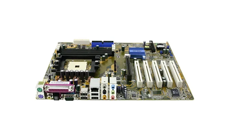 90-M9L0F0-G0UAYVZ - ASUS K8N-E Desktop Motherboard nVIDIA Chipset ATX Socket PGA-754 800MHz FSB 3GB Ultra ATA/133 (ATA-7), Ultra ATA/100 (ATA-6), Ultra ATA/66 (ATA-5), Ultra ATA/33 (ATA-4) Serial ATA/300 Yes 5.1