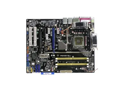 90-MBB1RA - ASUS AI Lifestyle P5N32-SLI Deluxe Desktop Board nVIDIA nForce4 SLI Intel Edition Enhanced SpeedStep Technology Socket T 1066MHz, 800MHz, 533MHz FSB 16GB DDR2 SDRAM DDR2-667/PC2-5300, DDR2-533/PC2-4200 SLI ATX