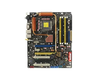 90-MBB1RF-G0EAY - ASUSTeK P5N32-SLI Premium/WiFi-AP Desktop Board Core 2 Extreme, Core 2 Duo, Pentium 4, Pentium D, Pentium (Extreme Edition), Celeron-D nVIDIA 590 SLI Intel Edition LGA775 Socket 8GB DDR2 SDRAM 800 MHz, 667 MHz, 533 MHz ATX