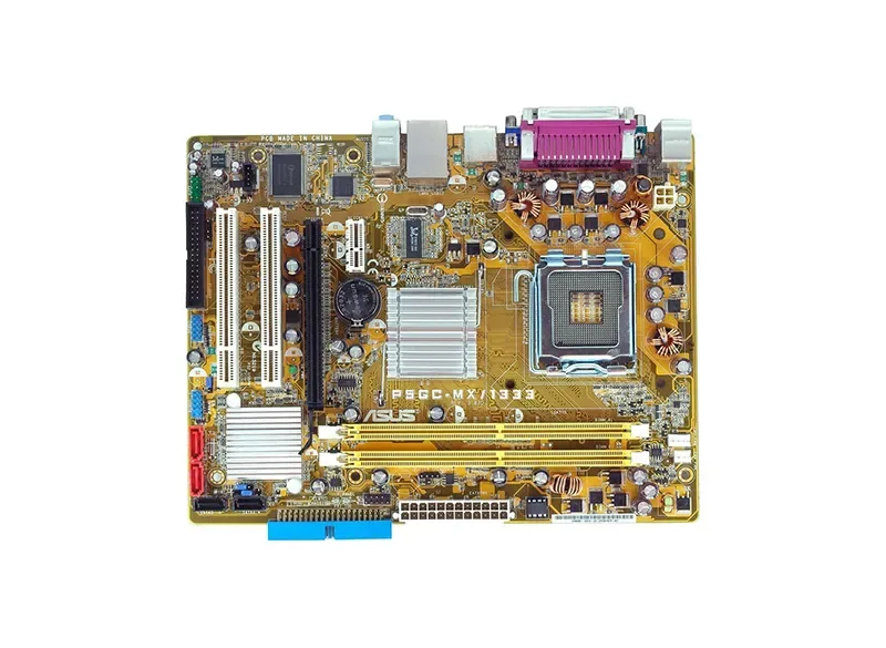 90-MBB60K-G0EAY00Z - ASUSTeK P5GC-MX/1333 Desktop Board Core 2 Duo, Pentium D, Pentium 4, Celeron-D Intel 945GC(A2) Socket 775 1066MHz, 800MHz, 533MHz FSB 4GB DDR2 SDRAM 667MHz, 533MHz ┬╡ATX