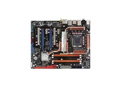90-MBB707-G0EAY00Z - ASUSTeK P5E3 Deluxe/WiFi-AP@N Desktop Board Core 2 Quad, Core 2 Extreme, Core 2 Duo, Pentium (Extreme Edition), Pentium D, Pentium 4 Intel X38 Socket T 1600MHz, 1333MHz, 1066MHz, 800MHz FSB 8GB DDR3 SDRAM 1333MHz, 1066MHz, 800MHz ATX