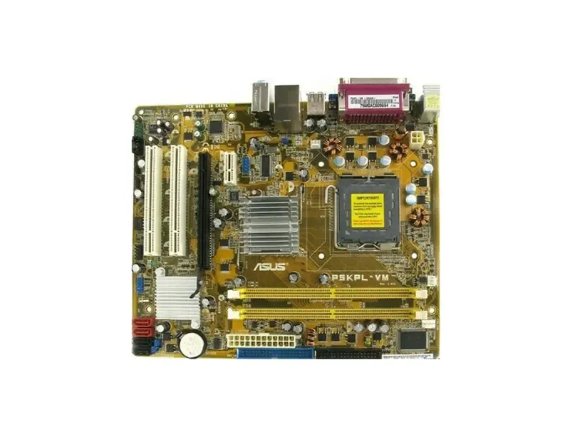 90-MBB790-G0EAY00Z - ASUSTeK P5KPL-VM Desktop Celeron, Core 2 Duo, Core 2 Extreme Quad-core, Core 2 Extreme, Core 2 Quad, Pentium 4, Pentium D, Pentium Dual-core Intel G31 Socket 775 1066MHz, 800MHz FSB 4GB DDR2 SDRAM 800MHz, 667MHz ┬╡ATX