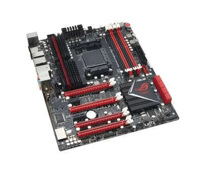 90-MIB050-G0EAY - ASUSTeK CROSSHAIR Desktop Board Athlon 64, Athlon 64 FX-Dual-Core, Opteron Dual-Core, Sempron, Athlon 64 X2 Dual-Core nVIDIA nForce 590 SLI MCP Socket AM2 8GB DDR2 SDRAM 800 MHz, 667 MHz, 533 MHz ATX