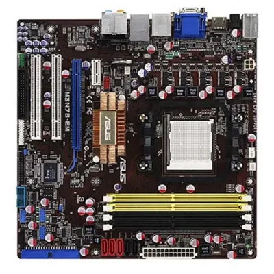 90-MIB5L0-G0EAY00Z - ASUS M3N78-EM Desktop Board nVIDIA GeForce 8300 Cool'n'Quiet Technology Socket AM2+ 2600MHz, 1000MHz, 800MHz HT 8GB DDR2 SDRAM DDR2-1066/PC2-8500, DDR2-800/PC2-6400, DDR2-667/PC2-5300 SLI ┬╡ATX