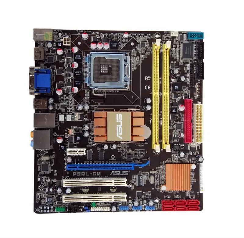 90-MIB650-G0EAY0KZ - ASUS P5QL-CM Desktop Board Intel G43 Enhanced SpeedStep Technology Socket T 1333MHz, 1066MHz, 800MHz FSB 8GB DDR2 SDRAM DDR2-800/PC2-6400, DDR2-667/PC2-5300 ┬╡ATX